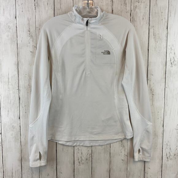 North Face Flight Series Long Sleeve 1/4 Zip Pullover Size Small Vaper Wick - Picture 1 of 13